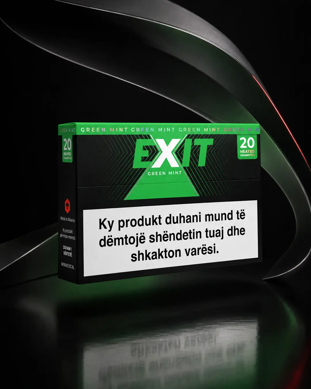 EXIT Green Mint packaging