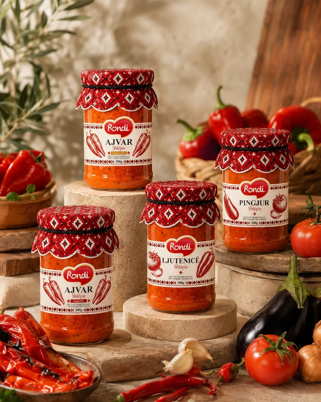 Rondi traditional spread packaging range